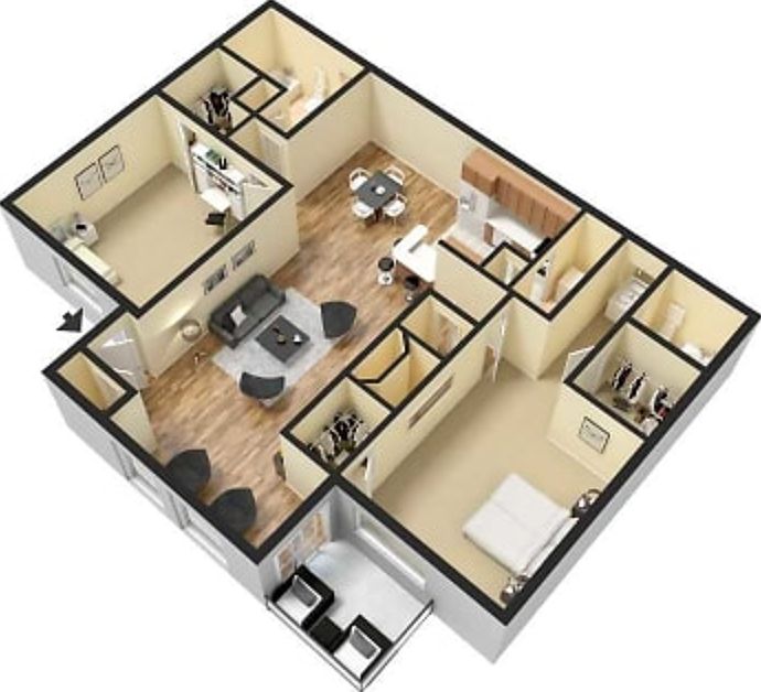 2nd image of 3515 Pleasantdale Rd #309