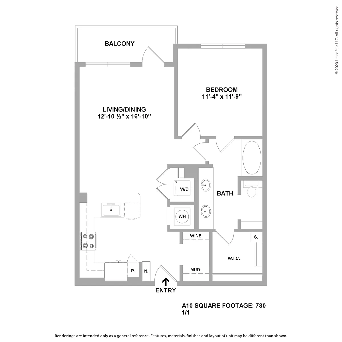 Floor plan A10