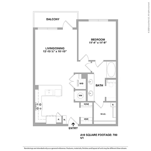 Floor plan A10