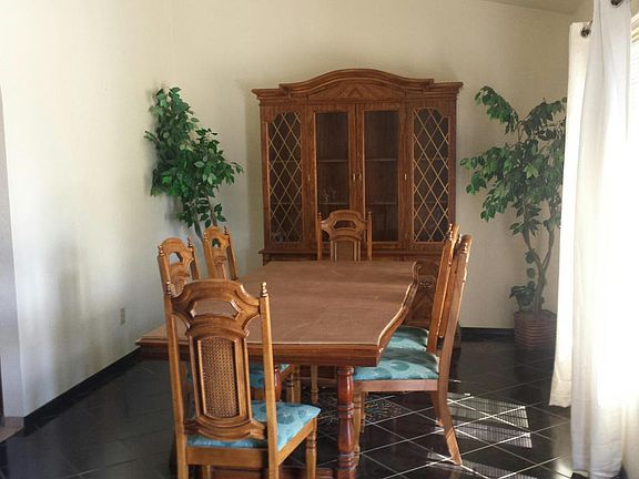formal dining area