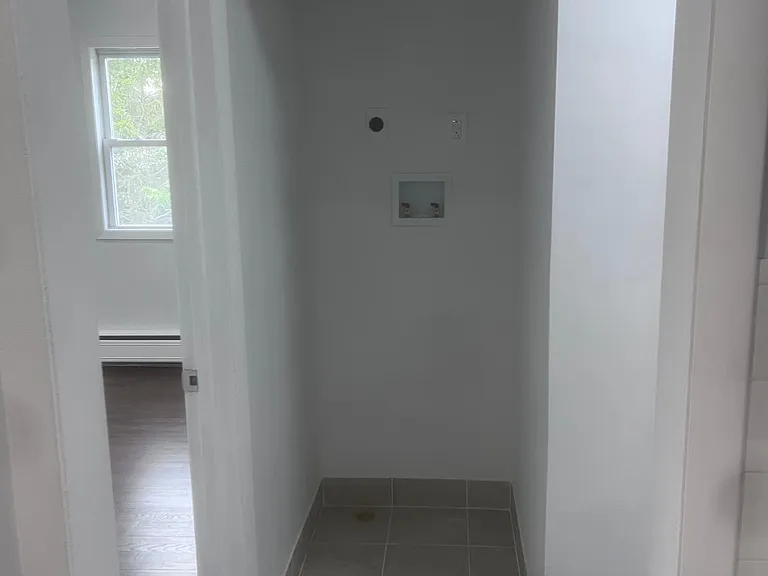washer/dryer hook ups or extra storage space