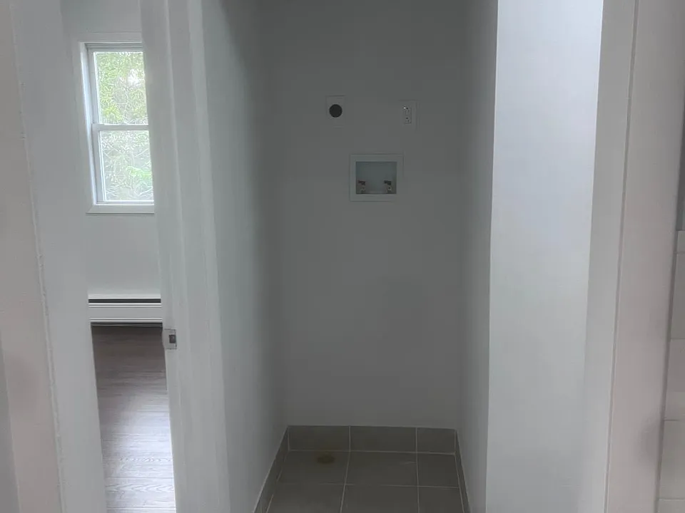 washer/dryer hook ups or extra storage space