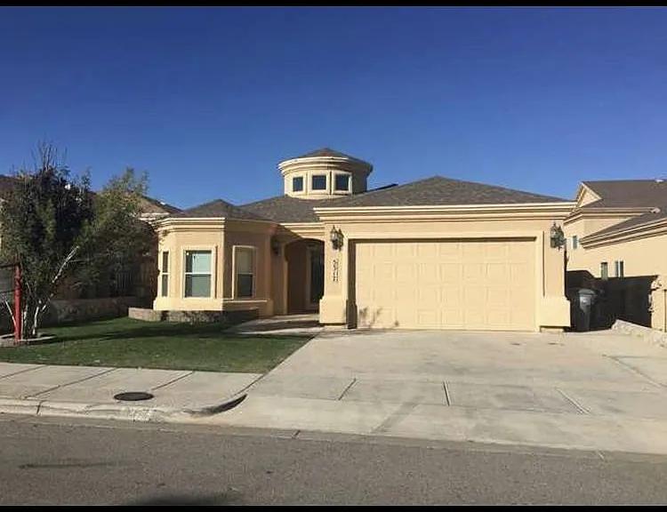 Front of home.