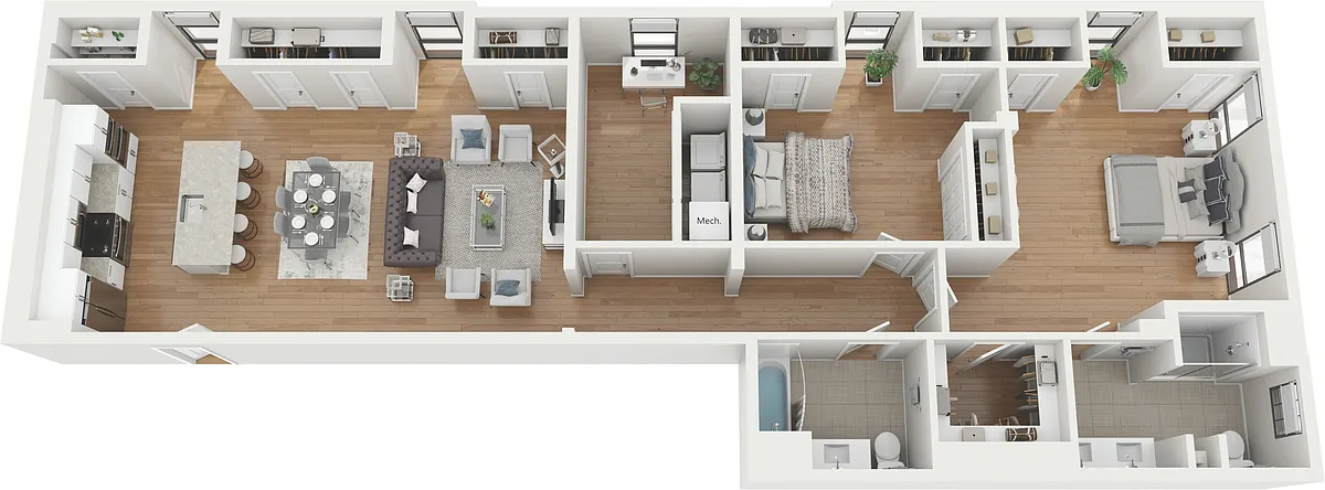Floor plan H-B14