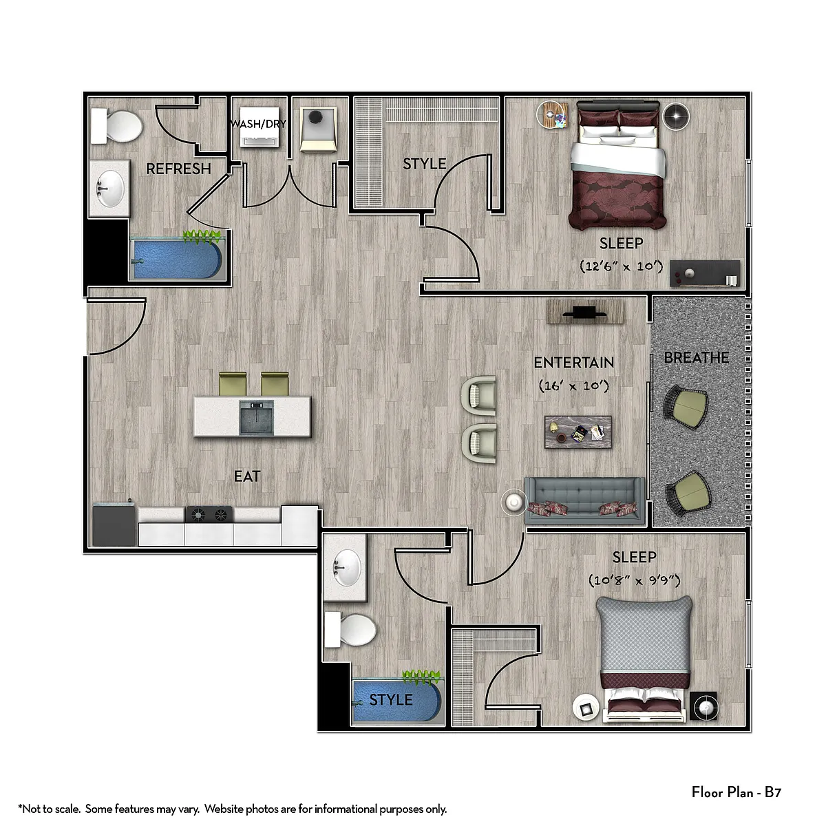 Floor plan B7A