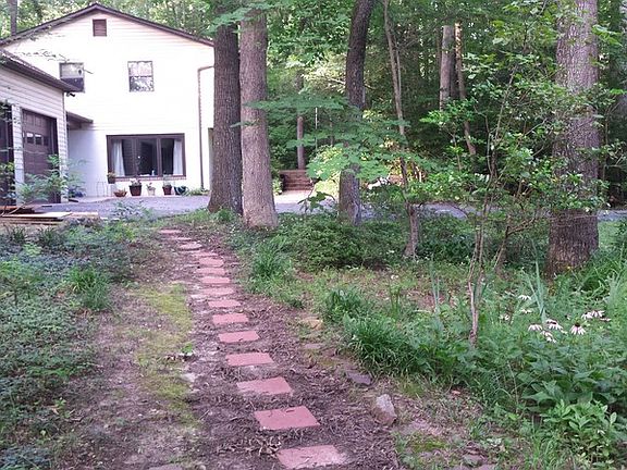 Walkway from Garden Shed to House