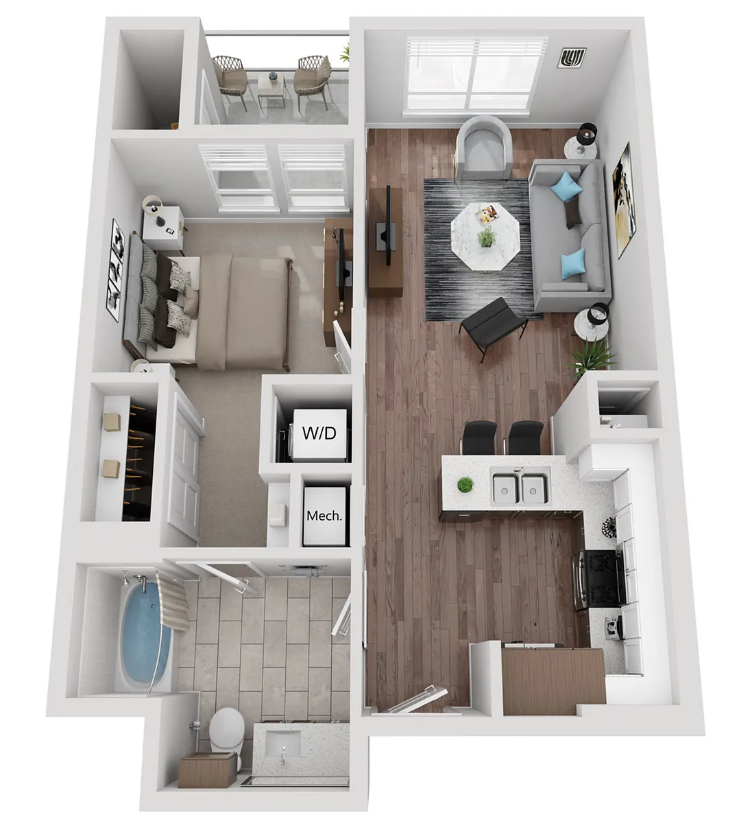 Floor plan A02