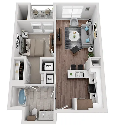 Floor plan A02