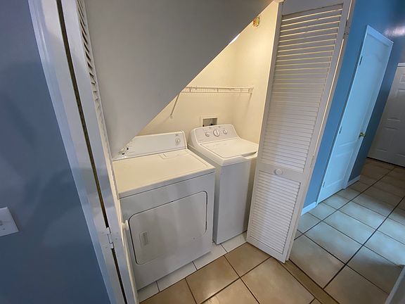 Washer and Dryer Closet