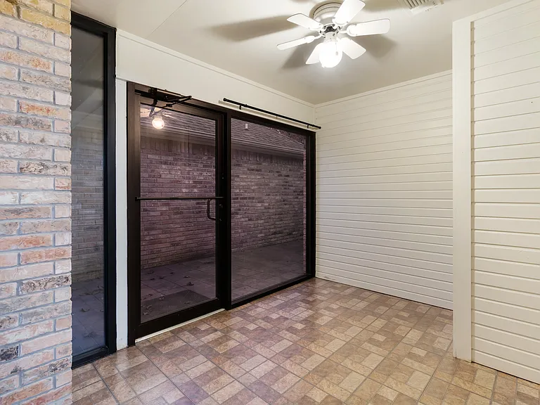 Enclosed Sunroom