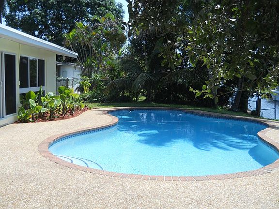 View of pool area