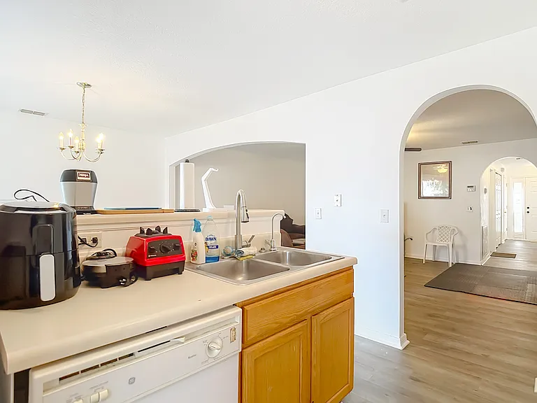 Shared living space. Downstairs.