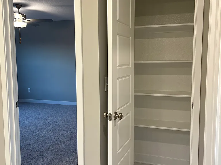 Closet inside master bedroom