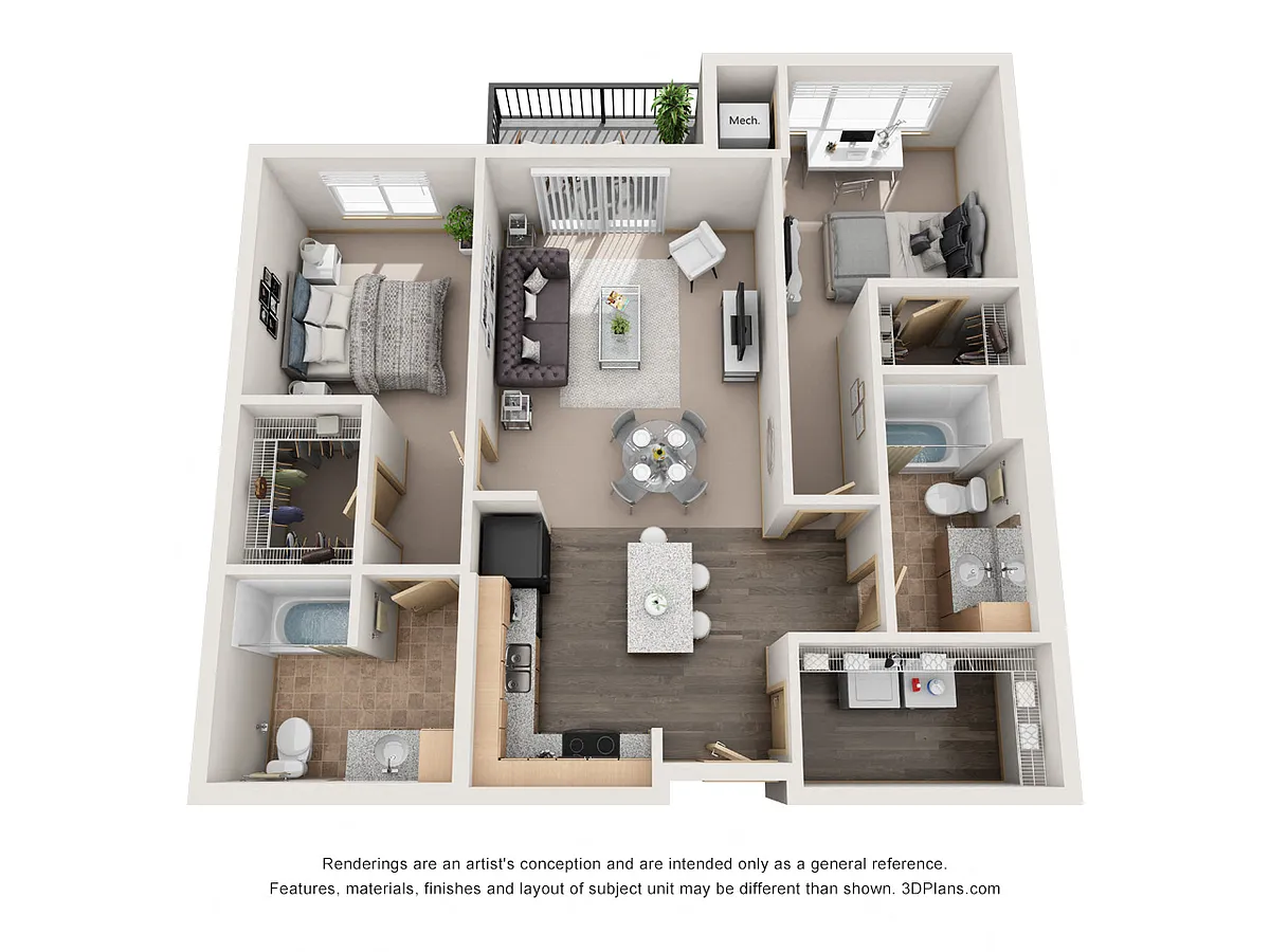 Floor plan Overlook