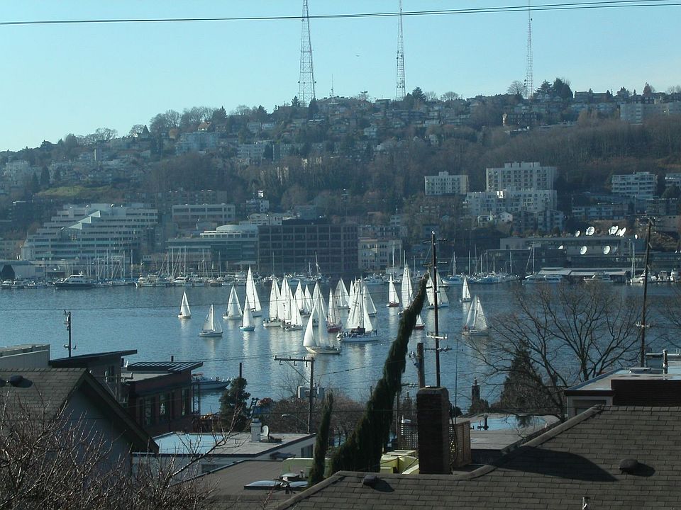 Lake Union View From Private Deck