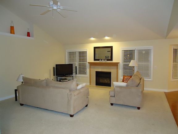 Main Living Room & Fireplace