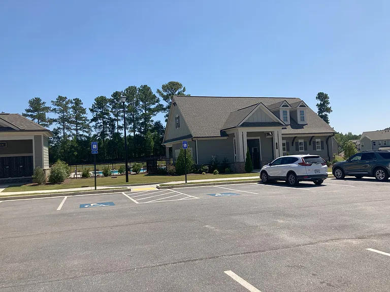 Club house and swimming pool in the community