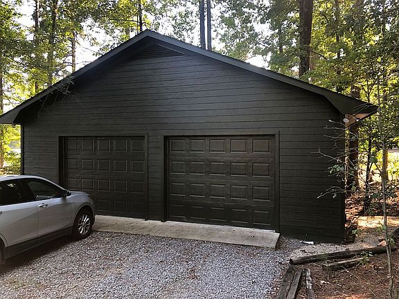 Large upper garage
