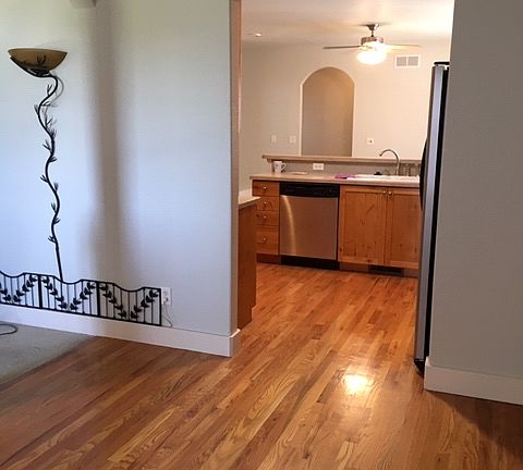 Dining Looking into Kitchen