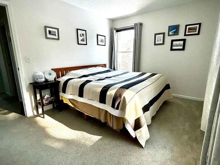 Another view of the back bedroom