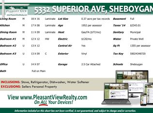5332 Superior Ave, Sheboygan, WI 53083