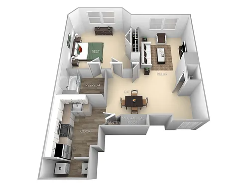 Floor plan Johnson II
