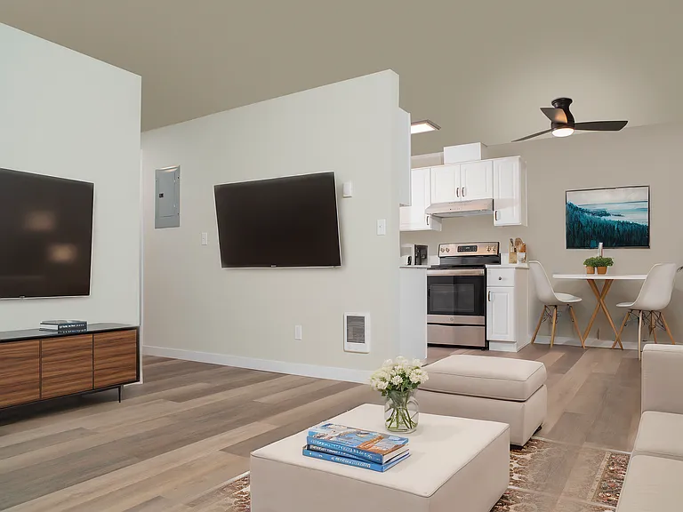 Experience modern living with sleek design and open space. Experience modern living with sleek design and open space.