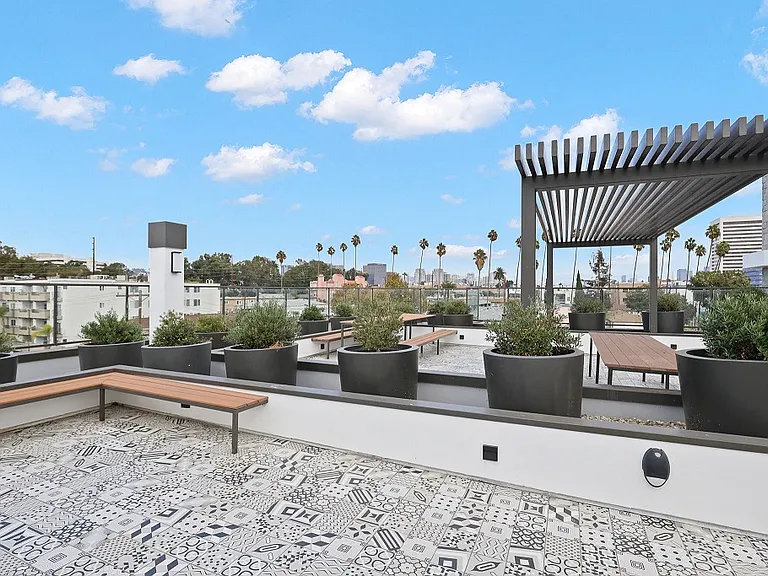 Large Rooftop Space for Entertaining Guests