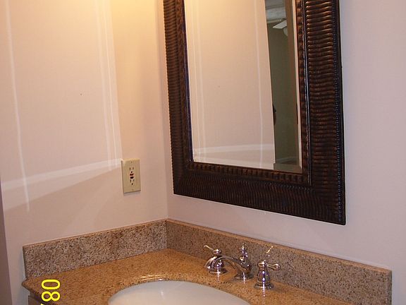 granite bathroom vanity