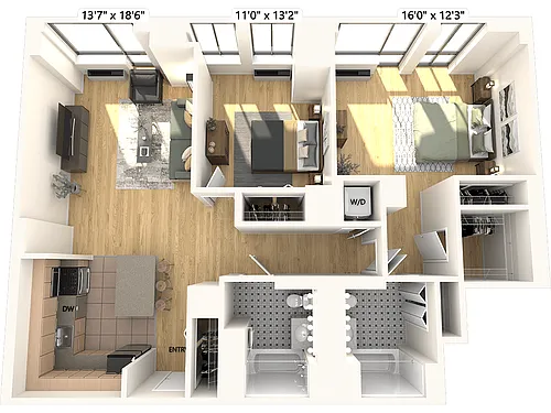 Floor plan B5P-Classic