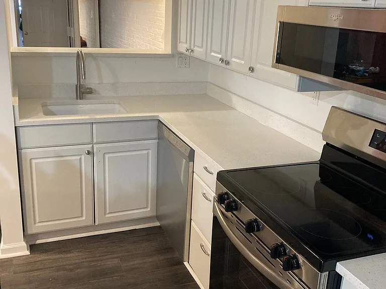 Quartz countertops and all new appliances!