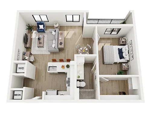 Floor plan The Cape