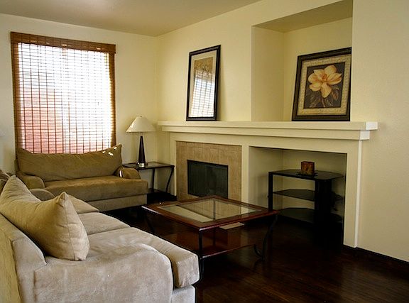 Freshly painted Living Room 