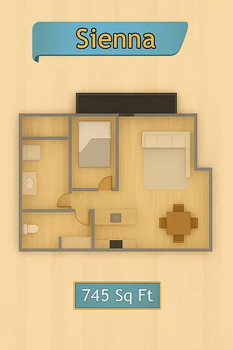 Floor plan 1X1
