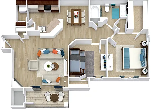 Floor plan Devin