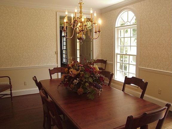 Oversized formal dining room 