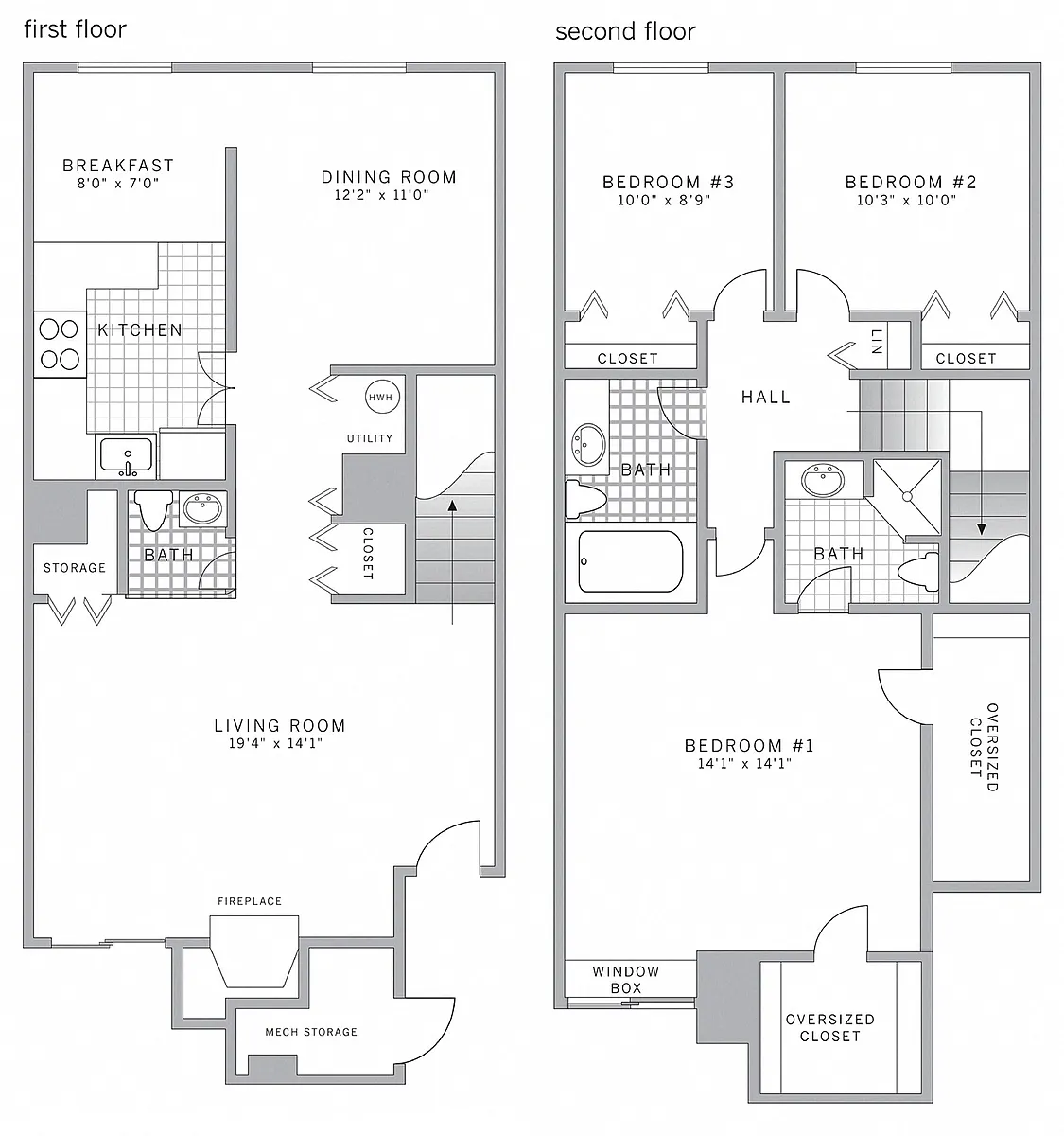 Floor plan C2 Deluxe