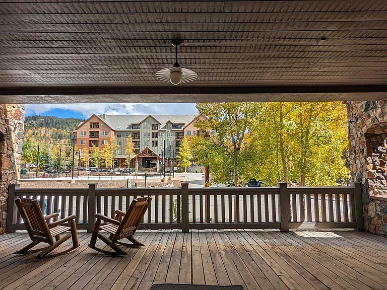 Expedition Station faces River Run Village's "town square" with ice skating in the winter and mini-golf in the summer.