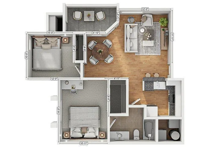 Floor plan 2A1