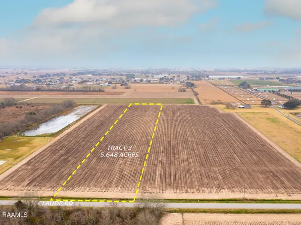 TRACT 3 Claude Rd, Maurice, LA 70555