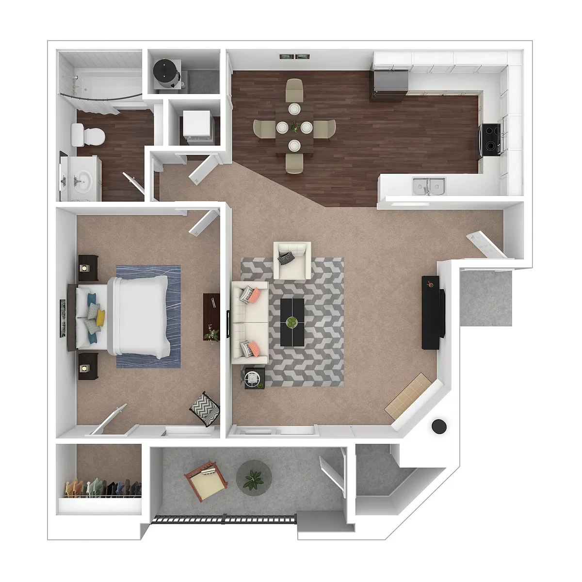 Floor plan A1R