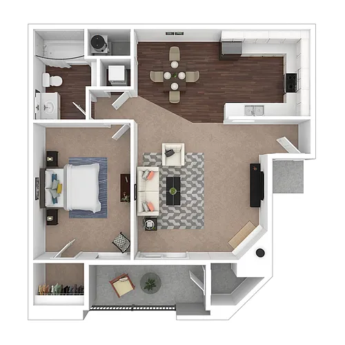 Floor plan A1R