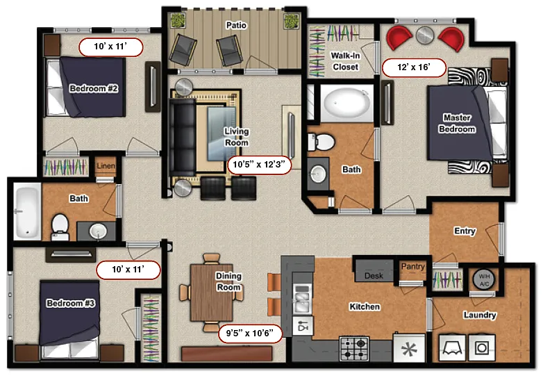 Floor plan C1