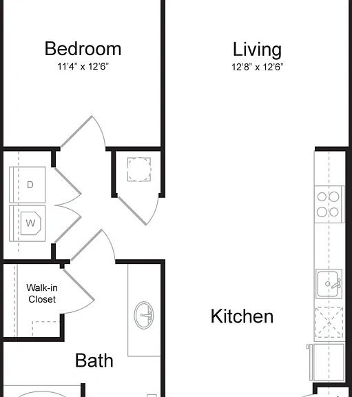 1 Bedroom 1 Bathroom 1 Bedroom 1 Bathroom