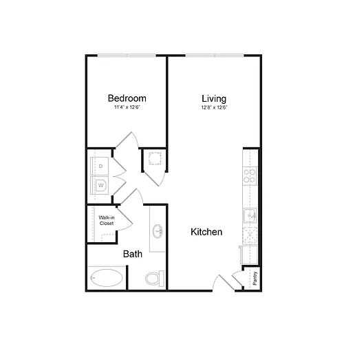 Floor plan A1HC