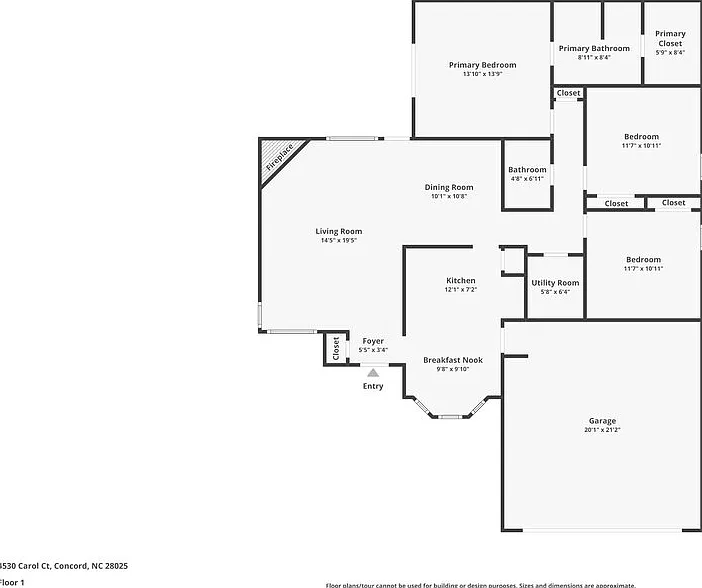3 bed, 2.0 bath, 1475 sqft, $2,015 — Photo 2