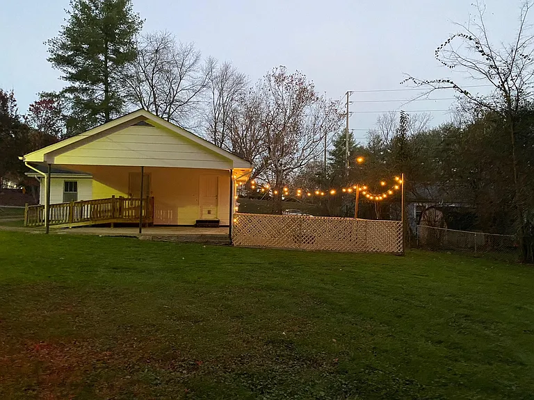 Wheelchair accessible via ramp and throughout entire, single-level house.