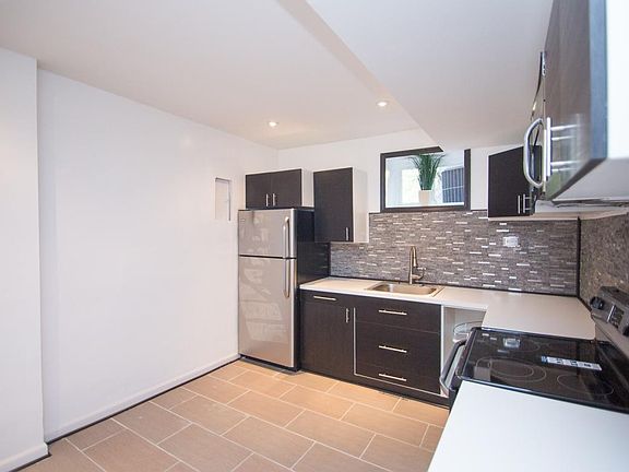 Modern Kitchen with brand new stainless steel appliances
