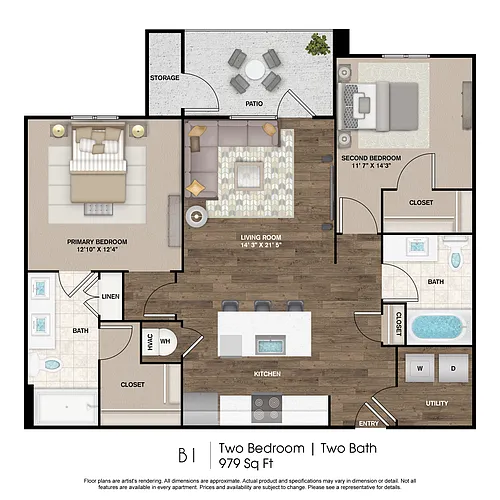 Floor plan B1