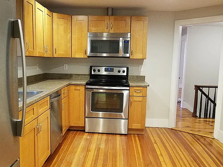View 1 of kitchen.